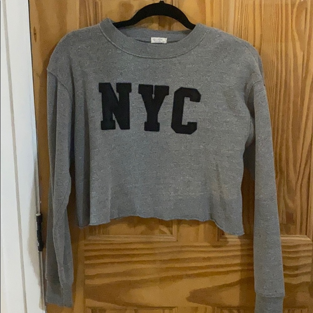 Cropped sweater